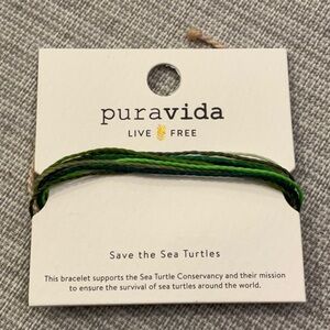 Puravida Save the Sea turtles bracelet